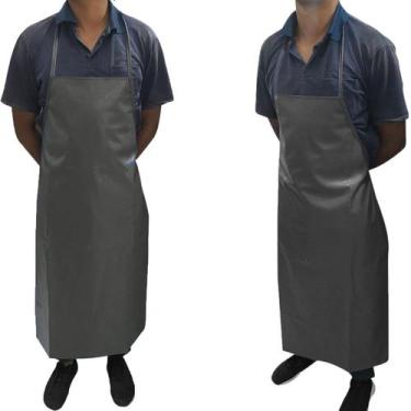 Imagem de Avental Napa Açougueiro Reforçado Impermeável Napa Grossa Churrasco e 