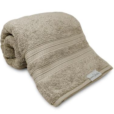 Imagem de Toalha de Banho Gigante Karsten Unika Banhão 100% Algodão Fio Penteado