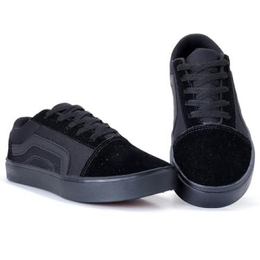 Imagem de Tênis de cano baixo Old masculino Skool Wayke (PRETO PRETO, BR, Adulto, Numérico, 36)