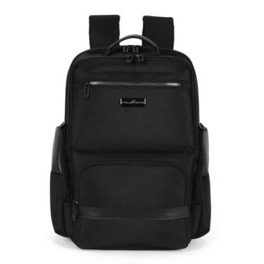 Imagem de Mochila Grande Executiva Notebook Premium Class Polo King, Preto