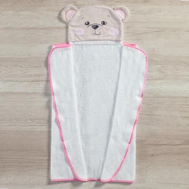 Imagem de Toalha Com Capuz De Banho 3d Para Bebe Menino - Miguel Baby, Ursinha