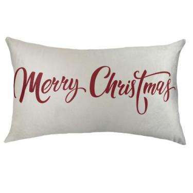 Imagem de Almofada De Veludo Off Estampada 35X52cm 57 - Decortextil, único