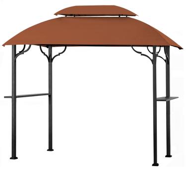 Imagem de SCOCANOPY Capa de substituição para churrasqueira para churrasqueira Greenvail Paxton Gazebo, para modelo A103001900, A111017200, 240084, (vermelho)