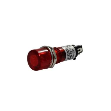 Imagem de Sinaleiro Plástico 11Mm 110V Led Vermelho Tpn - Metaltex
