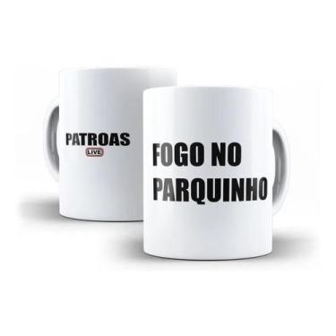 Imagem de Caneca Porcelana Fogo No Parquinho Live Das Patroas Marília Mendonça M