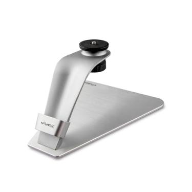 Imagem de NOMVDIC Suporte de mesa para projetor, compatível com projetor P1000 4K e projetor a laser L500, suporte ajustável para projetor com rotação de 360 graus