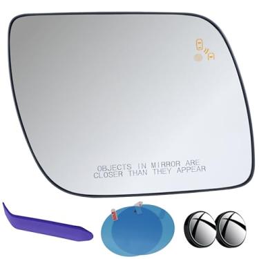 Imagem de EAP Vidro espelhado lateral do passageiro compatível com Ford Explorer 2011-2019, aquecido com ponto cego BB5Z17K707D