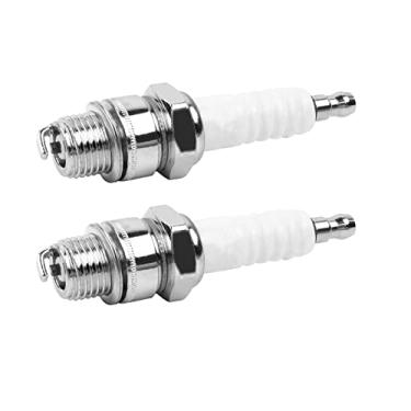 Imagem de FLYPIG Z4C Vela de ignição de motor de 2 tempos 49cc para 50cc 60cc 66cc 70cc 80cc motor 2 tempos bicicleta motorizada bicicleta ciclomotor scooter (2 peças)