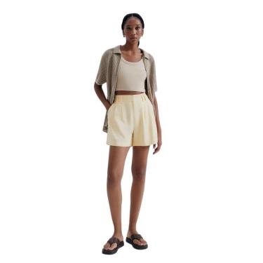 Imagem de Regata Hering Feminina Cropped Em Ribana Canelada-Feminino