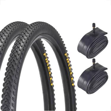 Imagem de Par Pneu Pirelli Scorpion aro 26 x 2.0 MTB Montadinha Motorizada Bike + Par Camara de ar Shiver 26