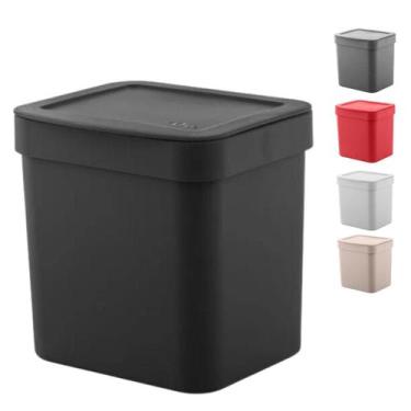 Imagem de Lixeira de Pia para Cozinha OU Trium Cesto Lixo de Bancada 4,7 Litros 