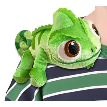 Imagem de Brinquedo de pelúcia Plush Shoulder Magnet Lizard para crianças - Marc
