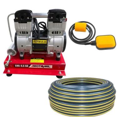 Imagem de Compressor para Poço Artesiano até 100 Metros com Bóia Elétrica e 100 