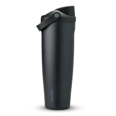 Imagem de Owala FreeSip Sway - Aço inoxidável - 1,134 g - Preto (muito, muito escuro)
