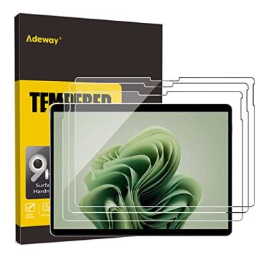 Imagem de Adeway （Pacote Com 2+1） Protetor De Tela Para Microsoft Surface Pro 11（Copilot + Pc 2024）/Pro 9 （2022）/Pro 8/Pro X 13", Dureza 9H, Hd Transparente, Antirriscos, Alta Sensibilidade, Toque Suave