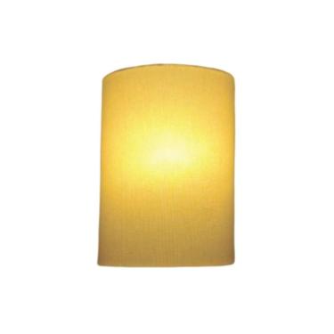 Imagem de Arandela Meia Cana Retro Vivare Md-2003 Cúpula em Tecido 25/18x10cm - Bivolt