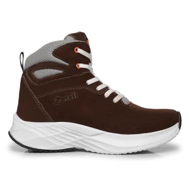 Imagem de Tênis Adventure Bota Coturno Unissex Couro Legitimo Conforto Leve-Masculino