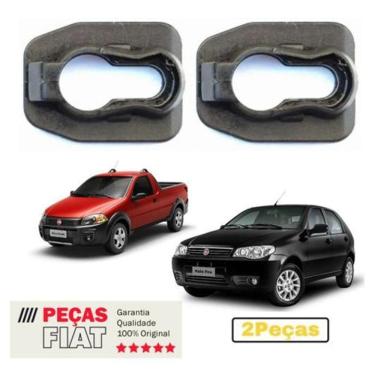 Imagem de Kit 2 Suporte Encaixe Assento Vareta Capo Fiat Palio Strada