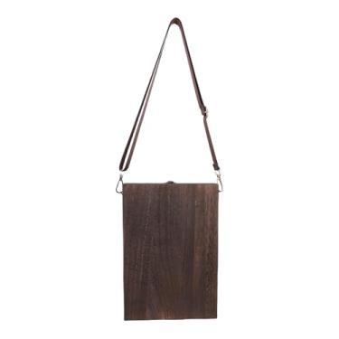 Imagem de Garosa Caixa de Mensagens de Escritores de Madeira, Caixa de Desenho de Arte Portátil Com Cavalete de Arte para Pintura, Cavalete para Escritores, Designers, Inovadores