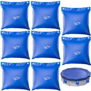 Imagem de Bolsa suspensa para cobertura de piscina LFUTARI, pacote com 8, 0,4 mm