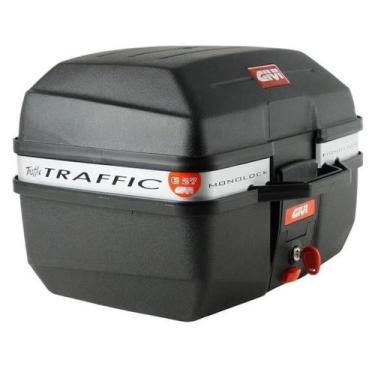 Imagem de Baú Bauleto Moto 27 L Givi E27m Monolock Traffic Preto