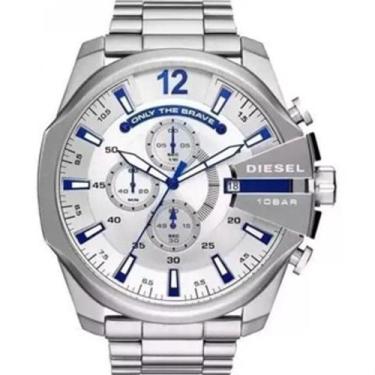 Imagem de Relógio Masculino Diesel Mega Chief Dz4477 Completo Card, Manual, Nota