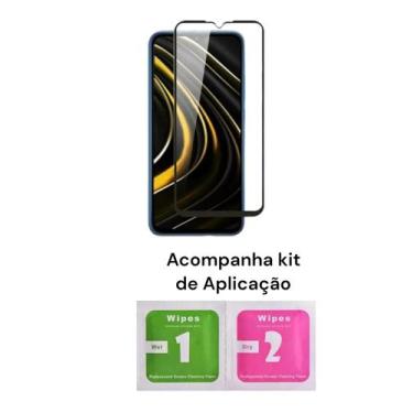 Imagem de Película De Vidro Temperado 3d Compatível Para Xiaomi Mi Poco M3 - Oly