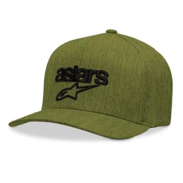 Imagem de Bone Alpinestars Heritage Blaze Verde Preto , S/M, Verde preto