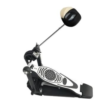 Imagem de TTETTZ Pedal de Bumbo Simples para Prática de Tocar Bateria Profissional com Martelo