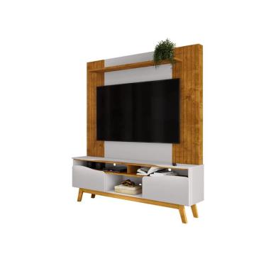 Imagem de Estante Home Atalaia Para Tv de 75" Naturalle/Off-White - Bechara