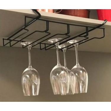 Imagem de Suporte Suspenso  Para 12 Taças de Cozinha Armário Organizador Porta  