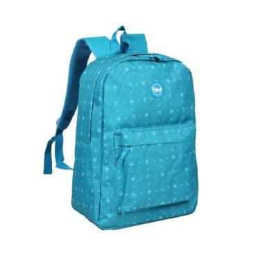 Imagem de Mochila Juvenil Impermeável Rabisk RK235, Stars-Verde