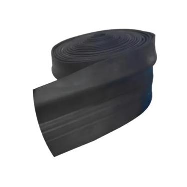 Imagem de Cantoneira Testeira Borracha Para Escada Preta - Piso Pastilhado