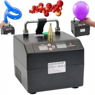 Imagem de Bomba De Ar De Balão Elétrico, Inflador De Balão De 120 W, Bomba De Ar Para Balões, Inflador De Balão Elétrico, Bomba De Balão Elétrica Portátil Ventilador De Ar Para Festa