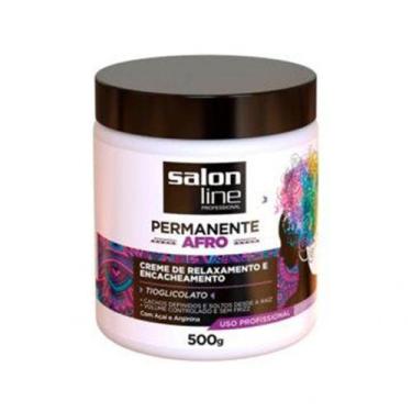 Imagem de Creme De Relaxamento Permanente Afro Salon Line 500G