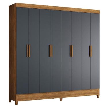 Imagem de Guarda Roupa Casal Marajó 8 Portas - Moval