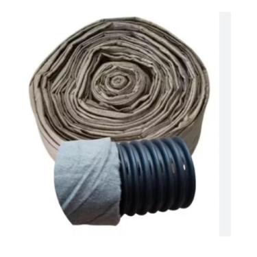 Imagem de Camisa Drenante Geotêxtil P/ Tubo Dreno 100mm (4 ) - Start, 15m