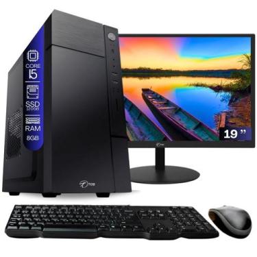 Imagem de Computador Completo TOB Intel Core i5 com SSD 120GB Memória 8GB Window