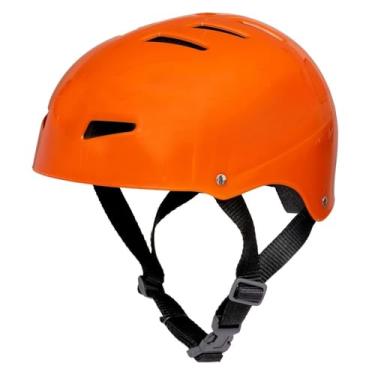 Imagem de Capacete Profissional para Skate Bike Patins Patinete Bmx Bike Eletrica etc Unissex (LARANJA,G)