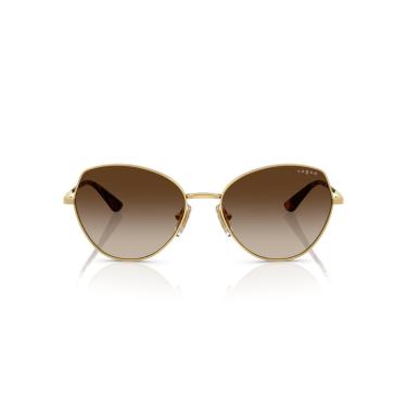 Imagem de Óculos de Sol Vogue Eyewear 0VO4330S 280/13 Tam 56 / Ouro - Lentes Marrom