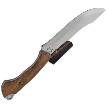 Imagem de Faca Kukri Full Tang Artesanal De Churrasco 3Mm Aço Madeira