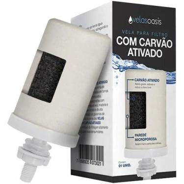 Imagem de Vela para Filtro de Barro / Acrílico - Oasis, Carvão Ativado