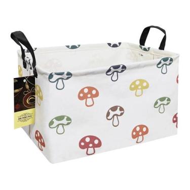 Imagem de Cesta de almacenamiento HUNRUNG 38x26x23 cm organizador lindo de tela