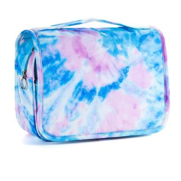 Imagem de Bolsa de higiene suspensa Vipdeal Kids para meninas impermeável azul