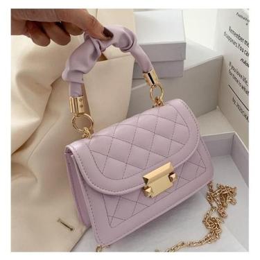 Imagem de Bolsa Pequena Feminina de Mão e Transversal Elegante - IDEALE, Pink