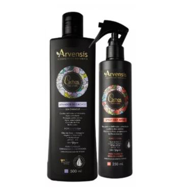 Imagem de Kit Arvensis Cachos Creme Ativador 500ml + Day After 250ml