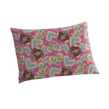 Imagem de Fronha Avulsa Personagens Algodão 50x70cm Lepper