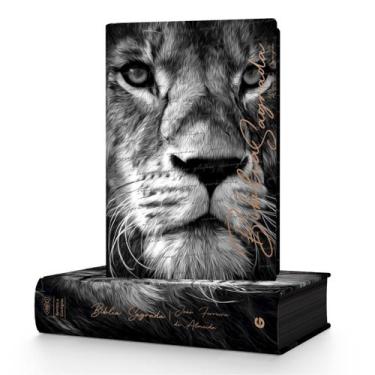 Imagem de Biblia Sagrada Compacta Revista Corrigida Capa Luxo Leão João Ferreira