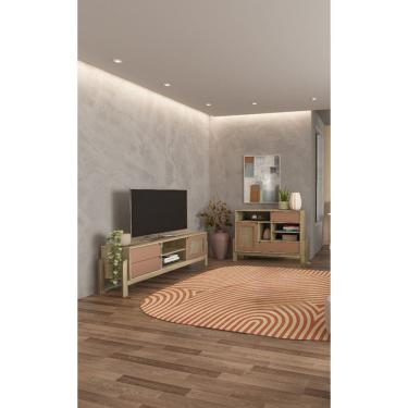 Imagem de Conjunto Sala de Estar: Buffet Nature + Rack Nature