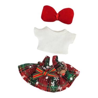 Imagem de YIJU Conjunto de roupas natalinas para bonecas, decoração, moda, presente, cosplay, acessórios versáteis de inverno para bonecas, roupas para bonecas de , Saia